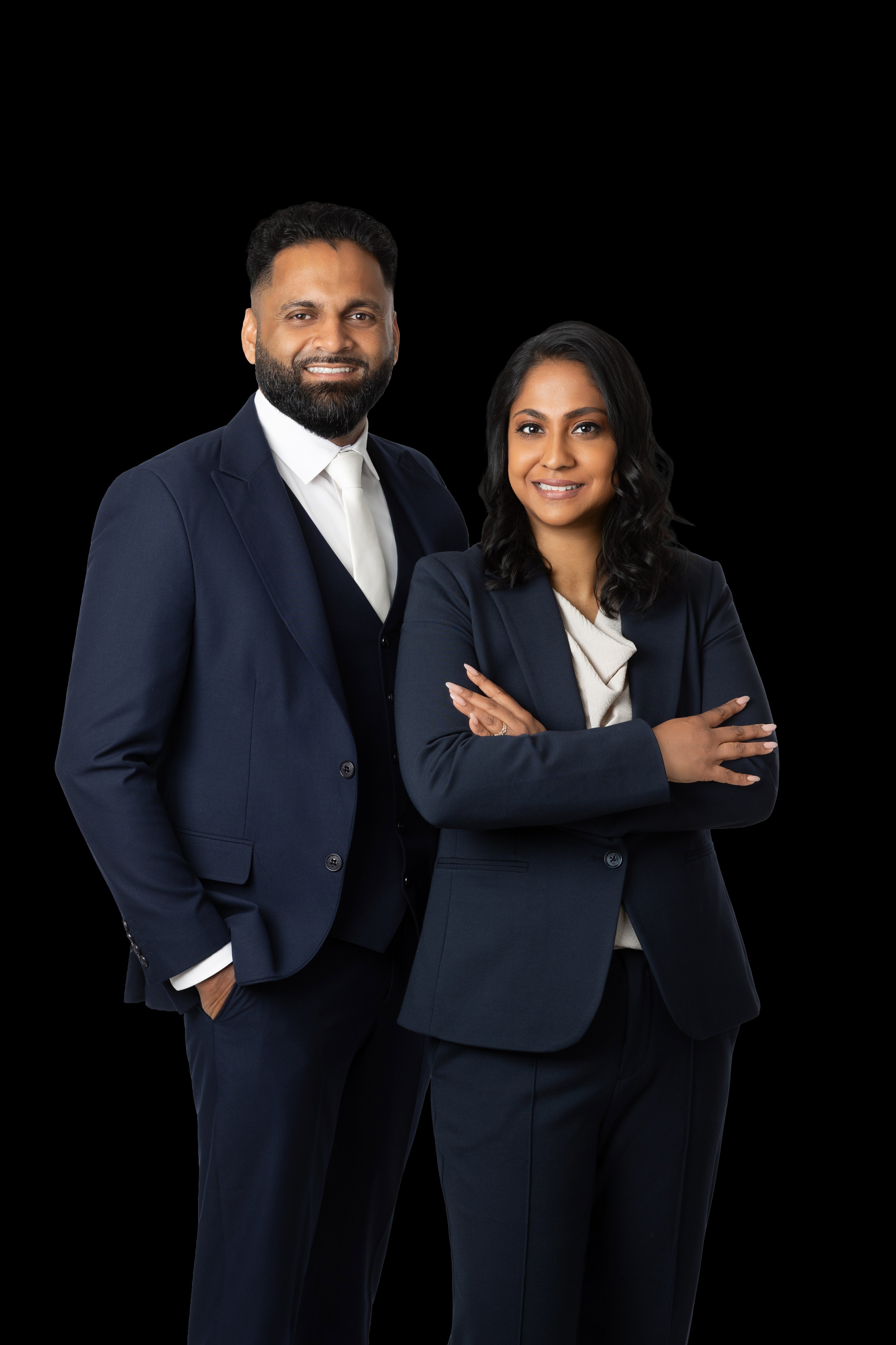 Shan Perinpanathan and Pam Thiyagarajah — The Renavu Team